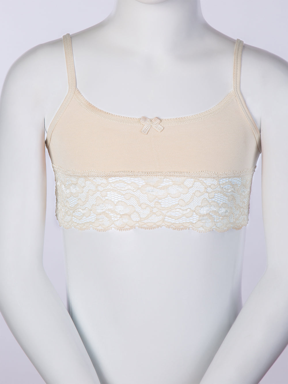 Girls White training bra organic cotton soft comfortable,Puberty Teena –  TUSSONI
